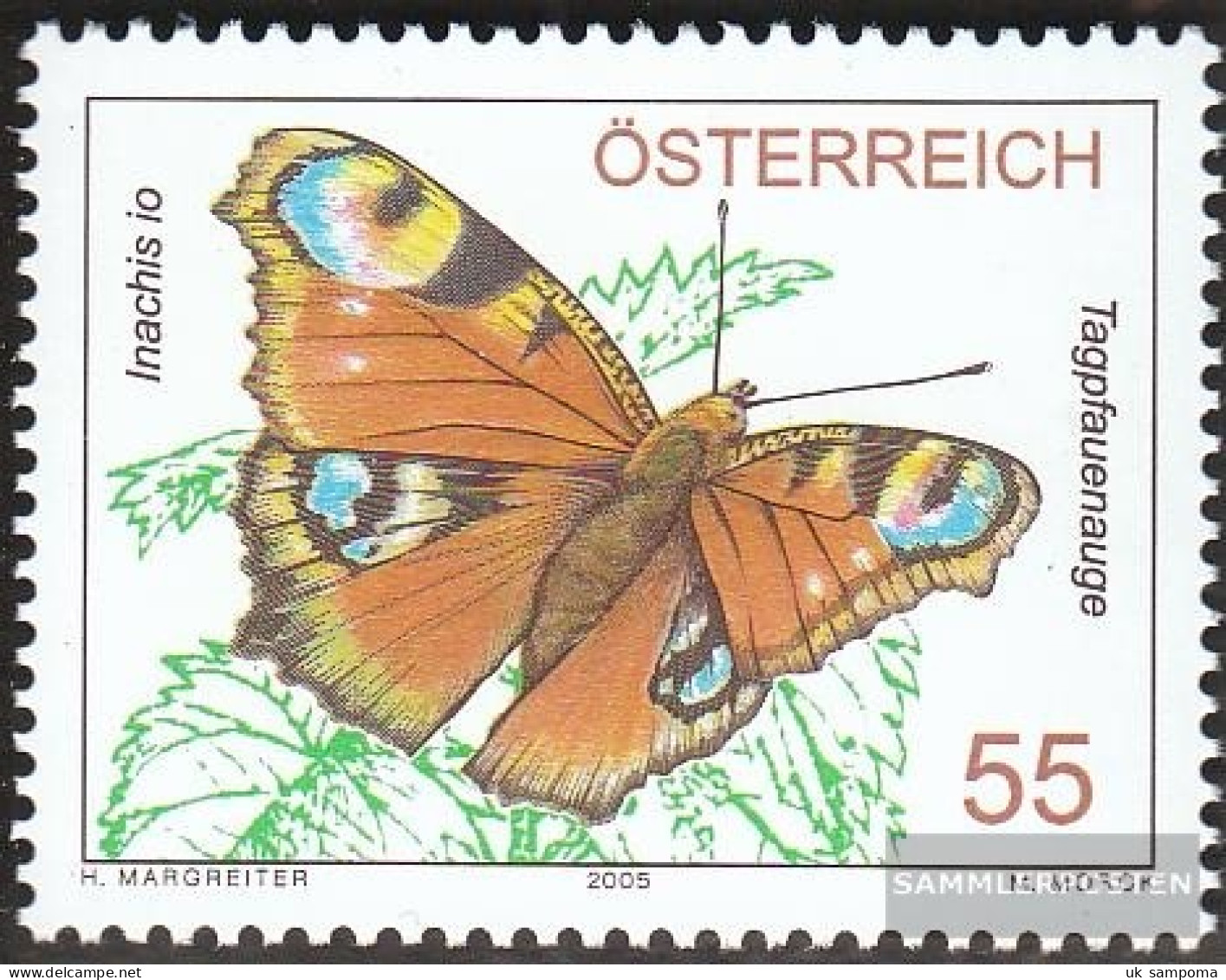 Austria 2537 (complete Issue) Unmounted Mint / Never Hinged 2005 Flora - Unused Stamps