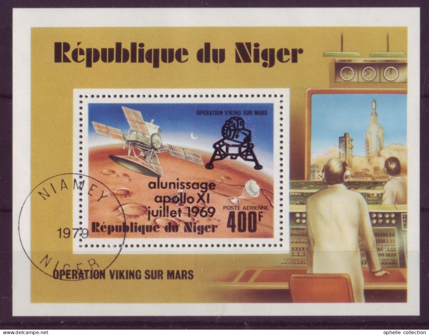 Afrique - Niger  - BLF - 1979 - Operation Viking Sur Mars - 7230 - Niger (1960-...)