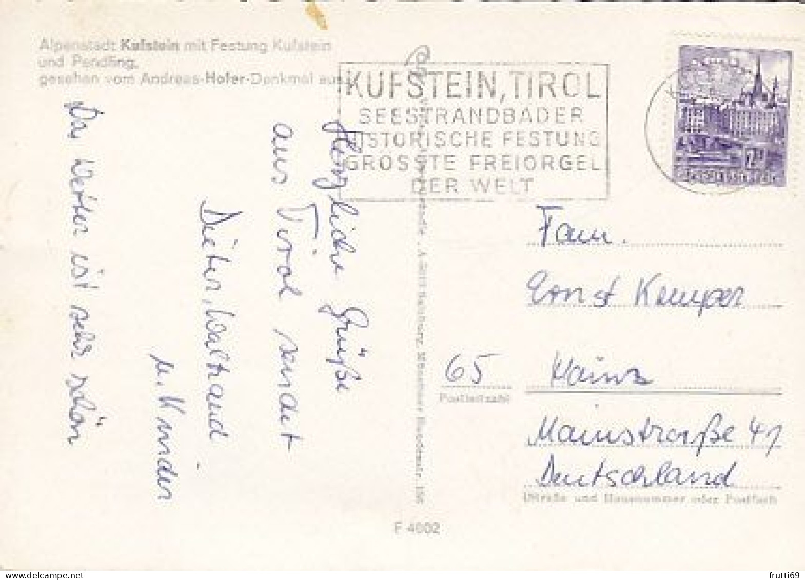 AK 216639 AUSTRIA - Kufstein Am Inn - Kufstein