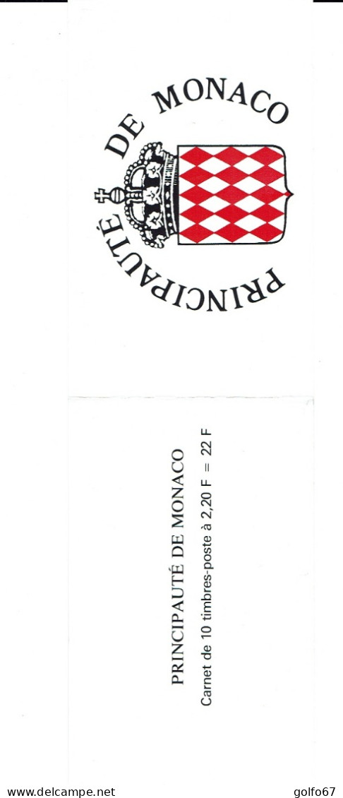 MONACO CARNET 1989 Y&T N° 4 NEUF** - Postzegelboekjes