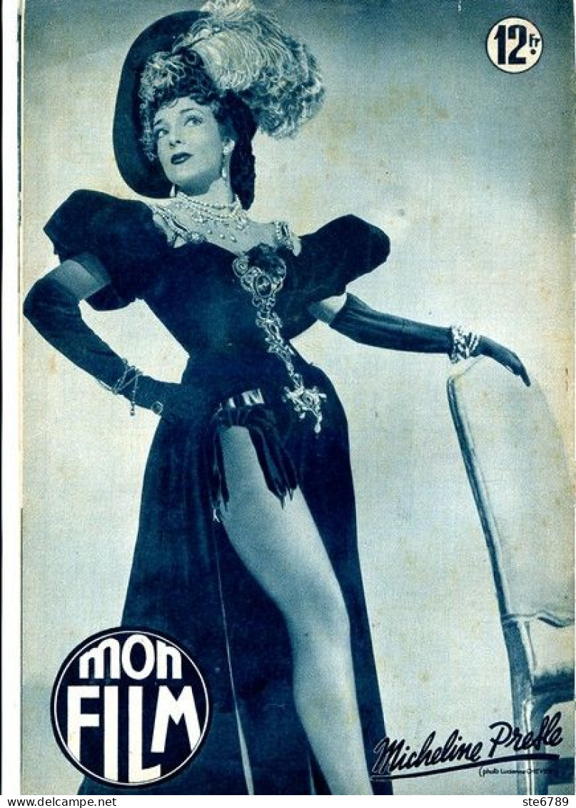 MON FILM 1950 N° 211 Cinéma  Tous Les Chemins Mènent à Rome MICHELINE PRESLE - Cinéma