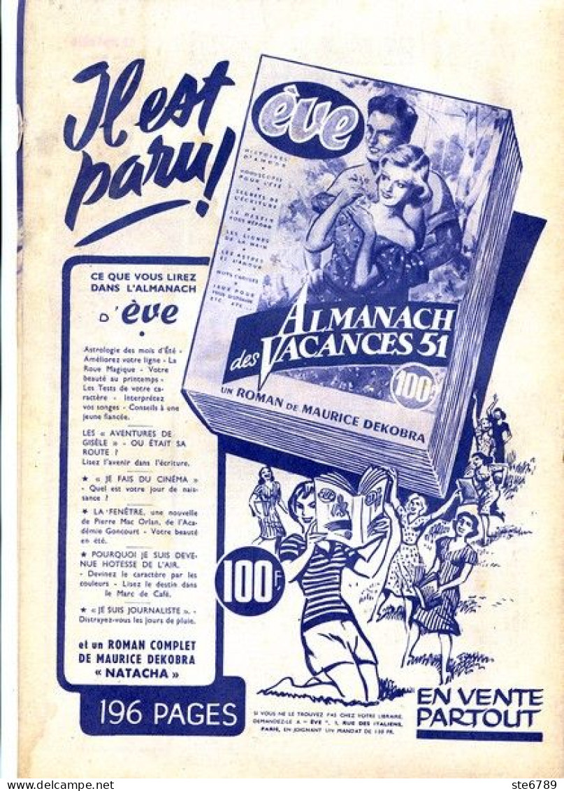 MON FILM 1951 N° 249 Cinéma Un Sourire Dans La Tempete ROGER PIGAUT Et MICHELE MARTIN - Film