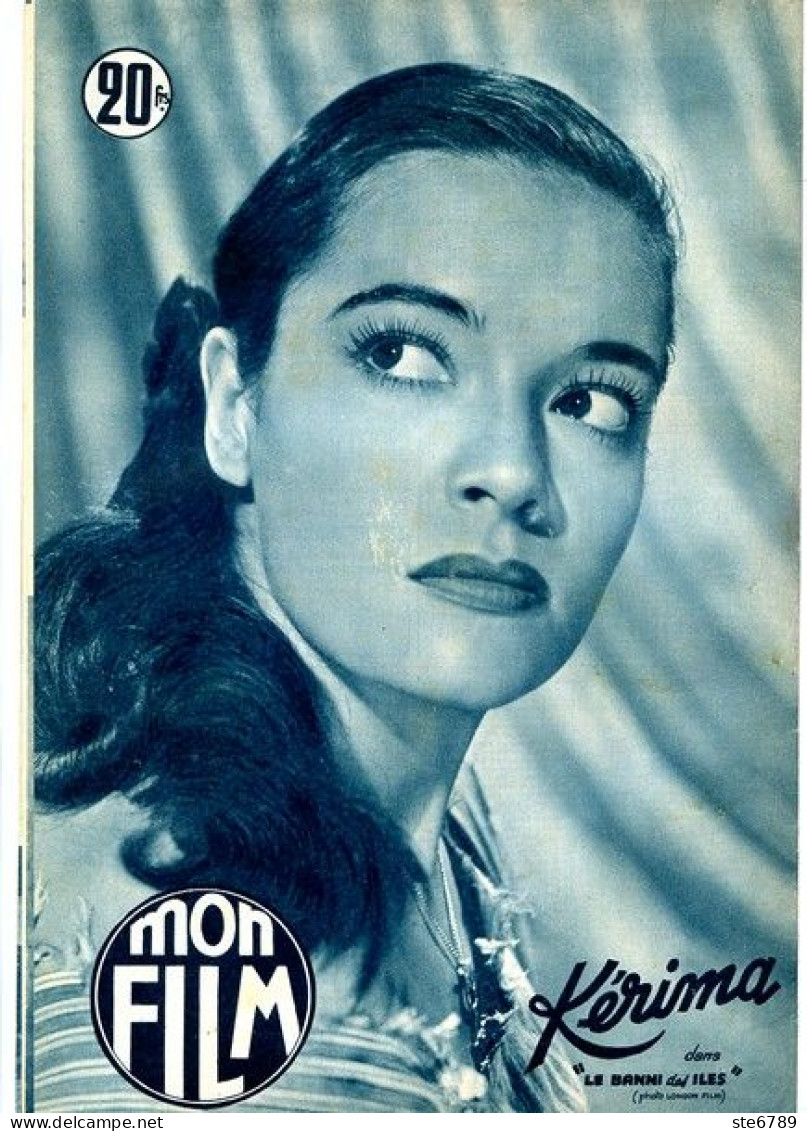 MON FILM 1952 N° 295 Cinéma Fort Invincible GREGORY PECK /  KERIMA - Cinéma