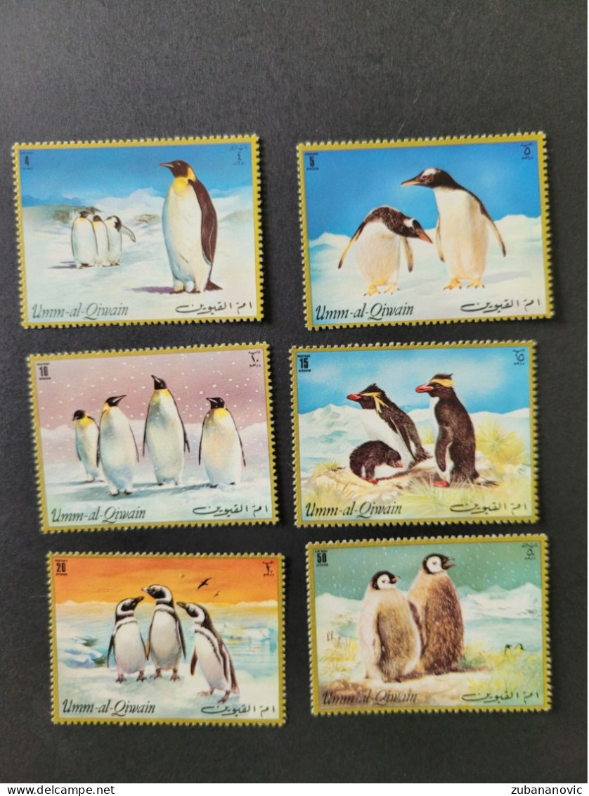 Umm Al Qiwain 1972 Penguins - Pinguïns & Vetganzen