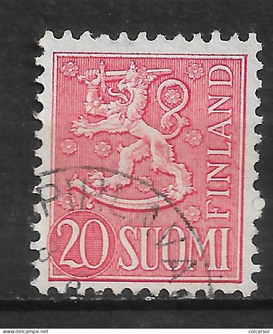 FINLANDE  : N°  414A   "  ARMOIRIES " - Used Stamps