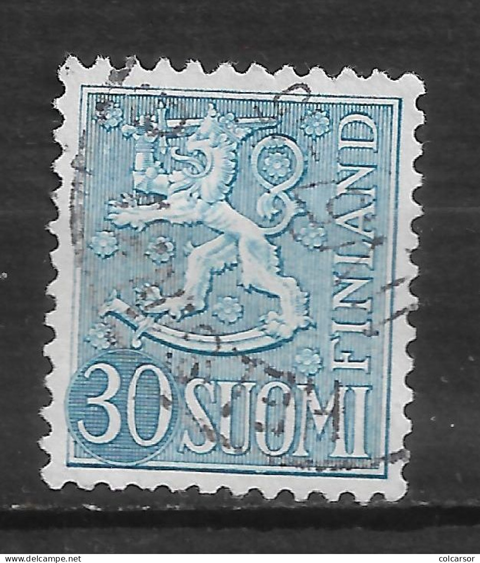 FINLANDE  : N°  415A   "  ARMOIRIES " - Used Stamps