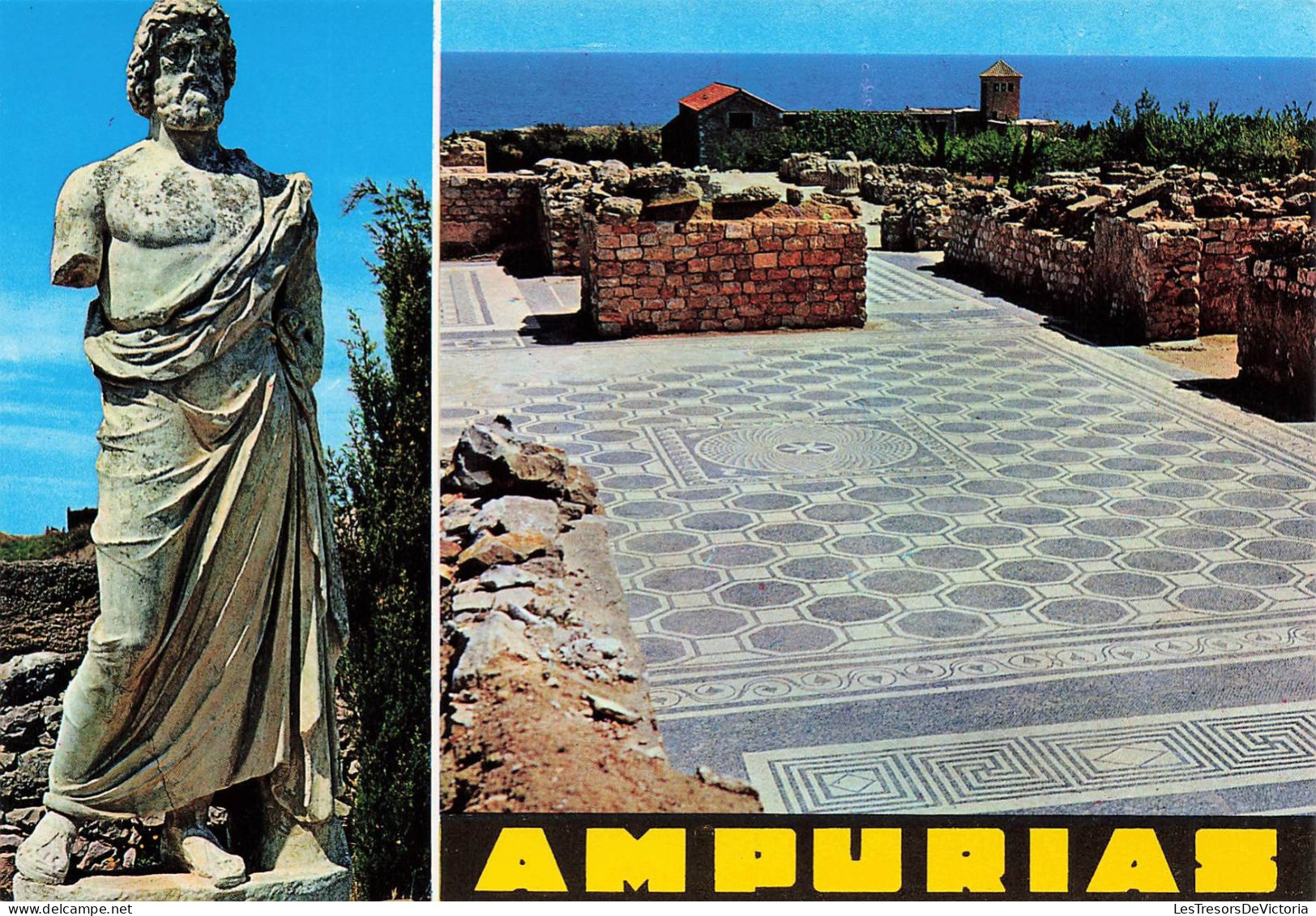 ESPAGNE - Costa  Brava N 1415 - Ampurias - Multi-vues - Carte Postale - Otros & Sin Clasificación