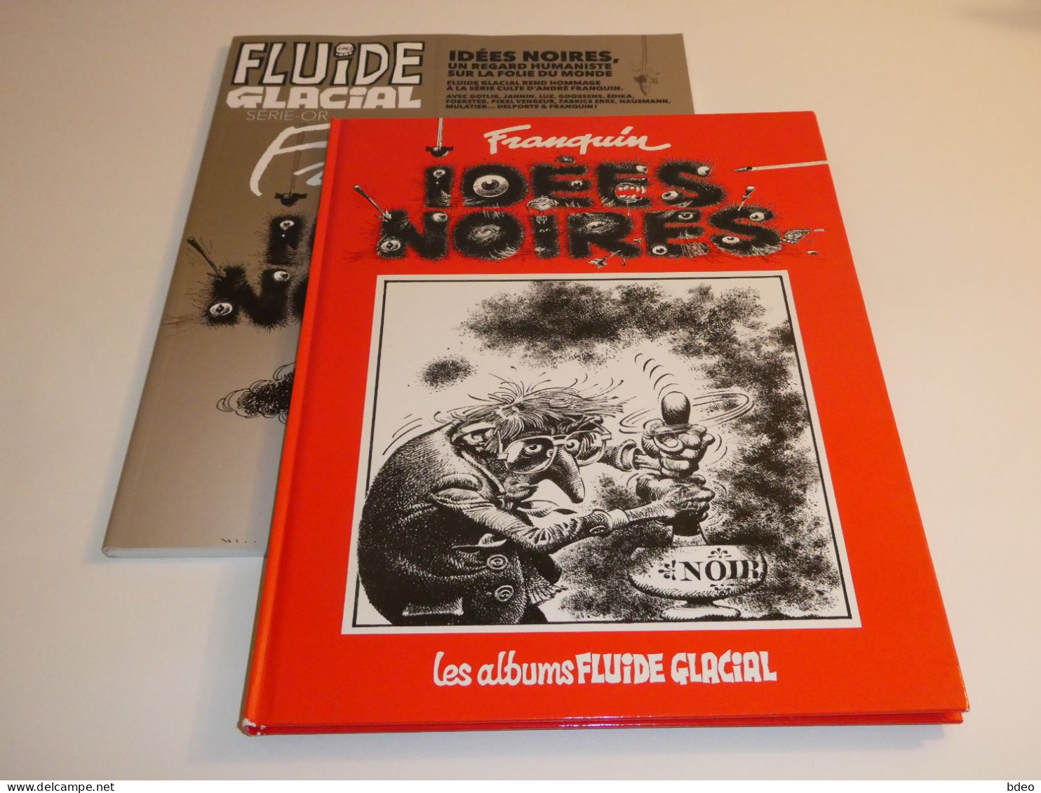 IDEES NOIRES TOME 1 + FLUIDE GLACIAL SERIE OR / FRANQUIN / TBE - Editions Originales (langue Française)