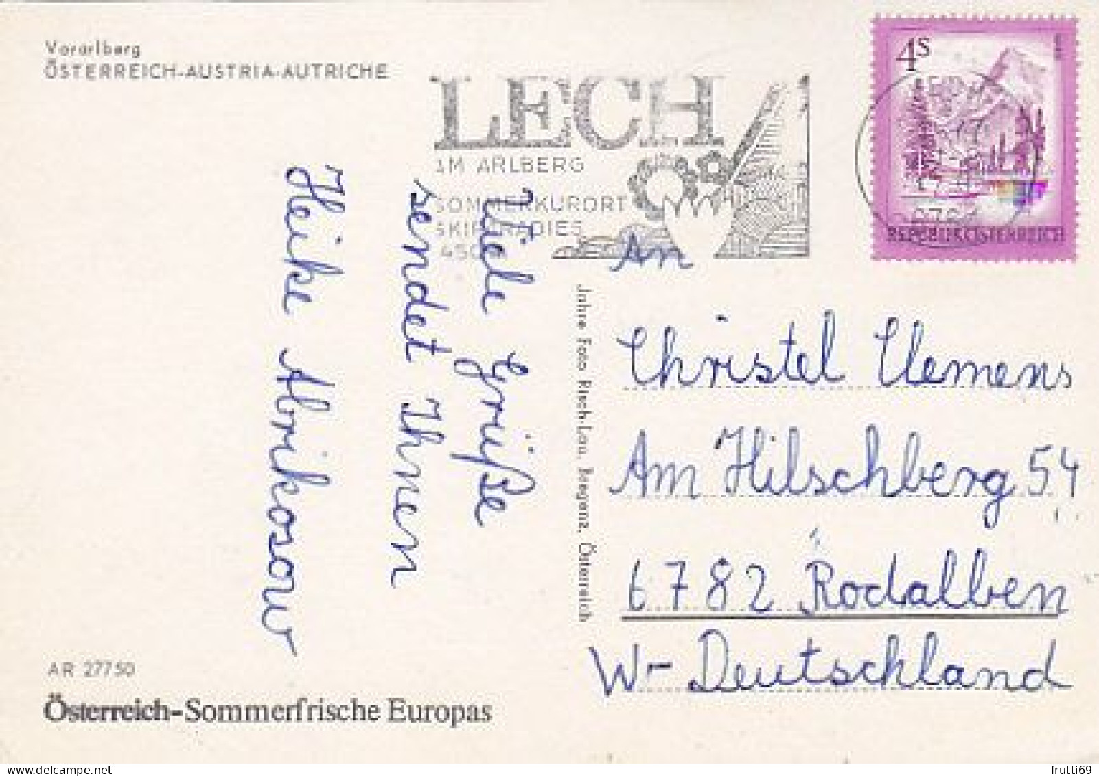 AK 216657 AUSTRIA - Lech Am Arlberg - Lech