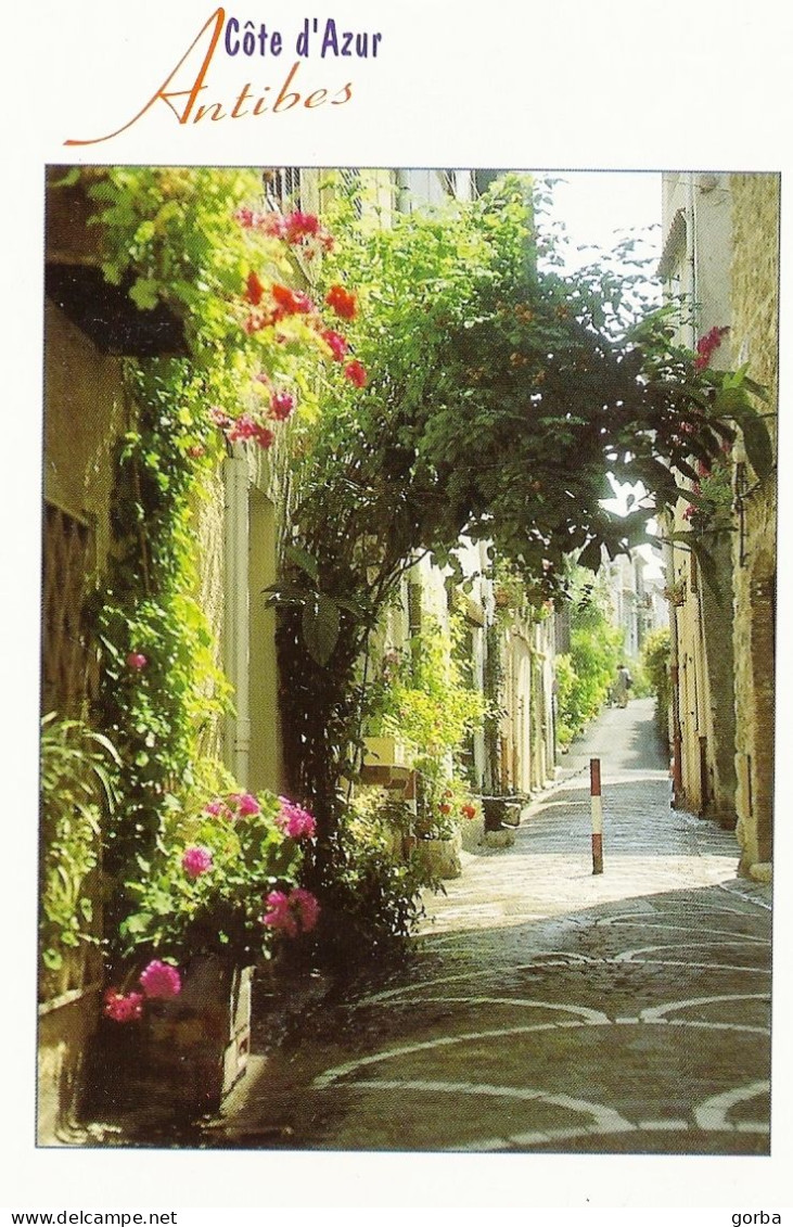 *CPM - 06 - ANTIBES - Une Rue Du Vieil Antibes - Antibes - Old Town