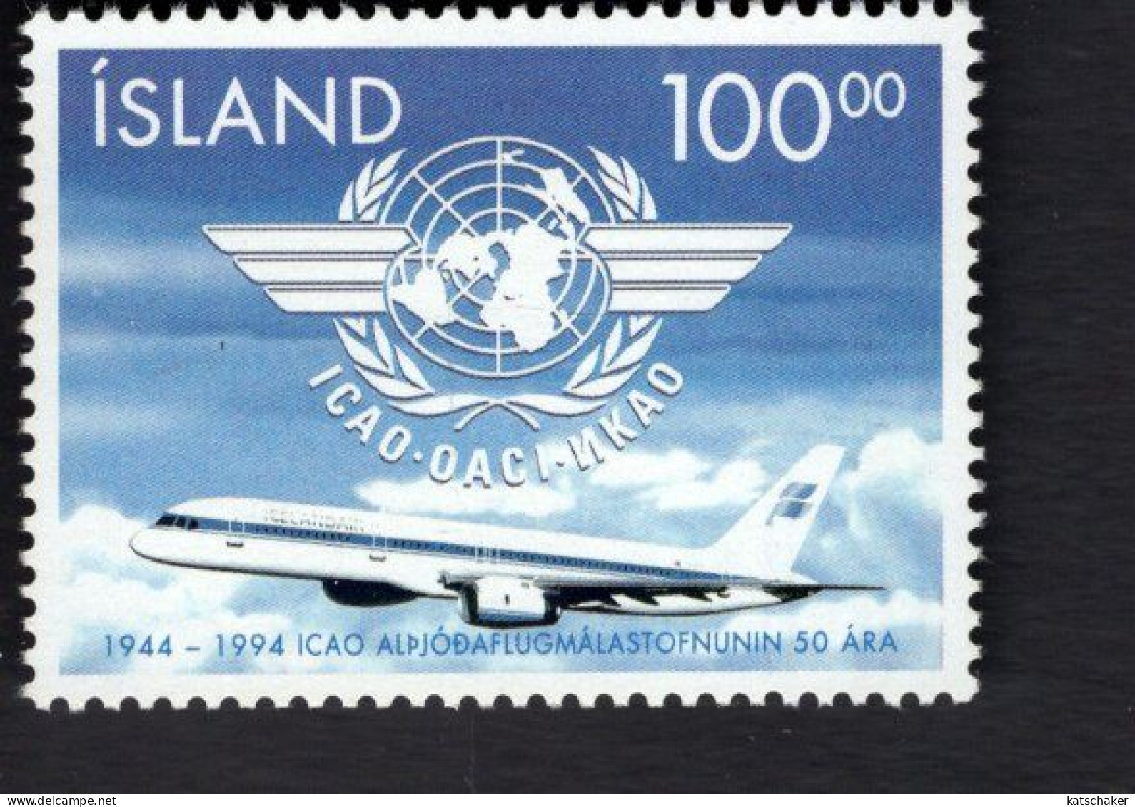 2021747870 1994 SCOTT 792 (XX)  POSTFRIS MINT NEVER HINGED - ICAO - 50TH ANNIV - Unused Stamps