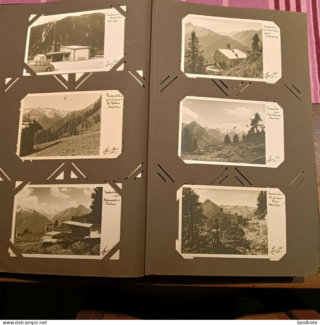 Ansichtskartenalbum mit 287 Ansichten aus dem Zillertal - Mayrhofen - Zell am Ziller - Hintertux ...