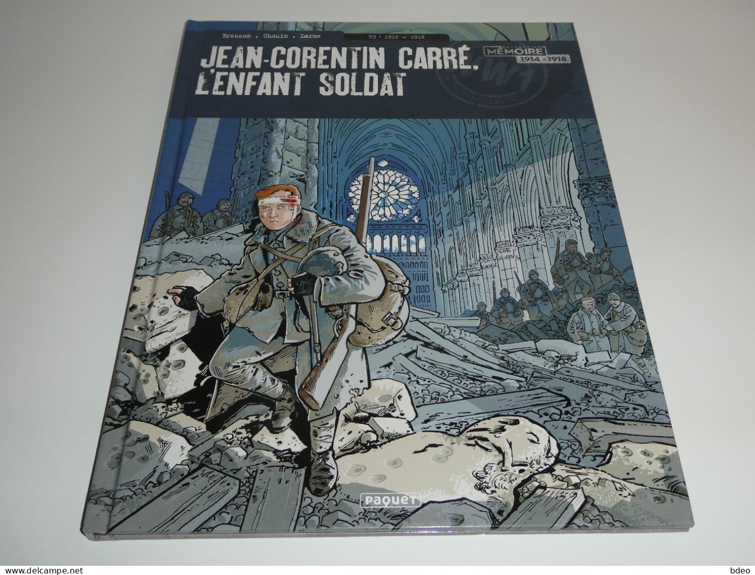 EO JEAN CORENTIN CARRE, L'ENFANT SOLDAT TOME 3 / TBE - Original Edition - French