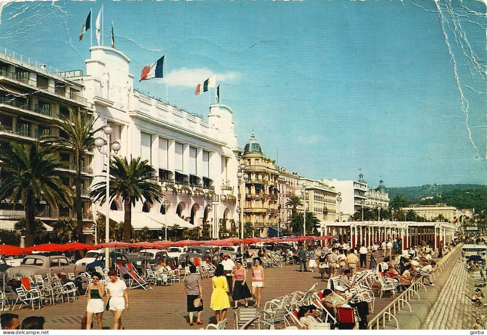 *CPM - 06 - NICE - Promenade Des Anglais Et Palais De La Méditerranée - Otros & Sin Clasificación