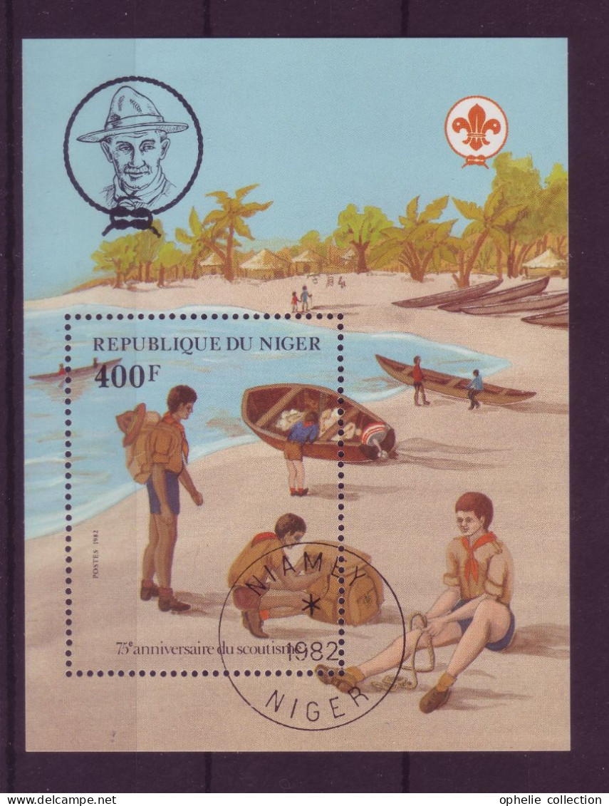Afrique - Niger - BLF - 1982 - 75° Anniversaire Du Scoutisme - 7236 - Niger (1960-...)