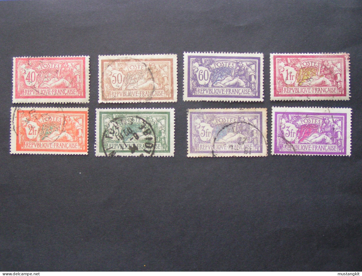 FRANCE LOT DE MERSON OBLITERES - Used Stamps