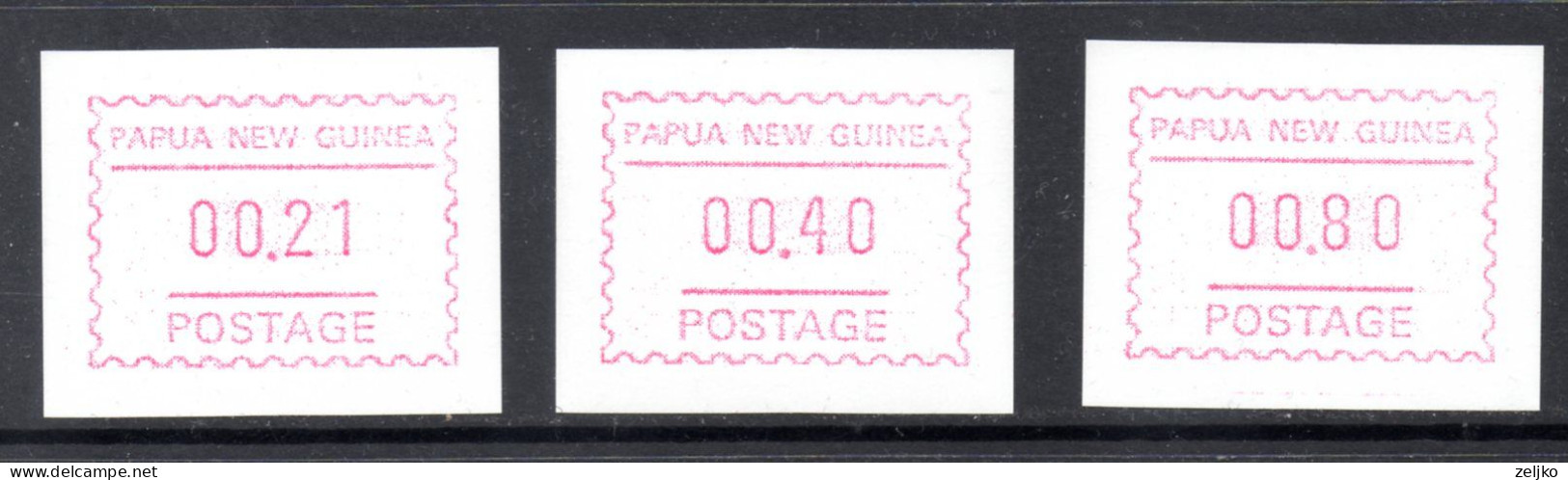 Papua New Guinea,frama Labels, 1991, MNH, Michel 2 - Papua New Guinea