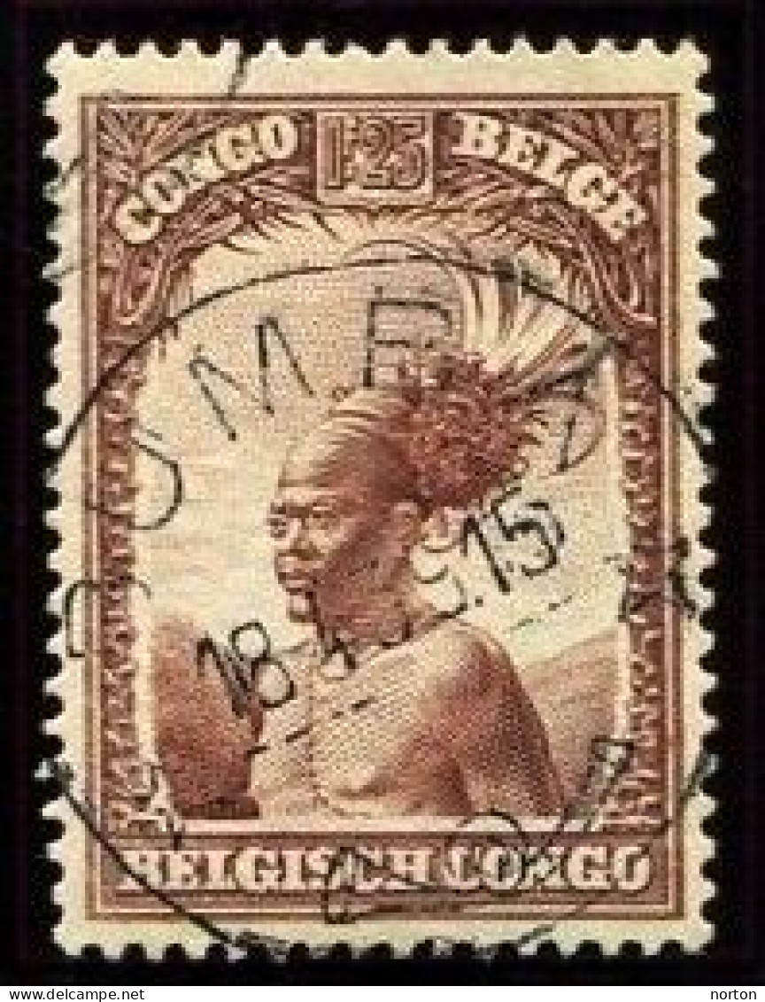 Congo Bumba Oblit. Keach 8A1 Sur C.O.B. 177 Le 18/04/1939 - Used Stamps