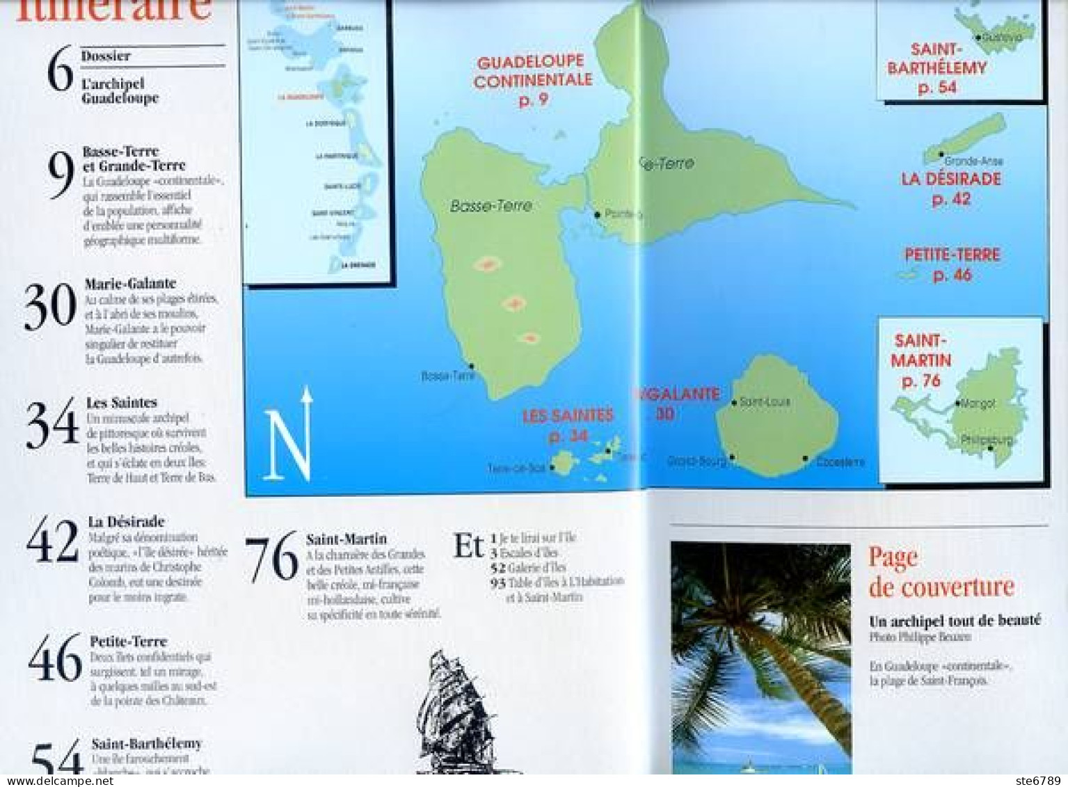 ILES MAGAZINE N° 25 Archipel Guadeloupe Numéro Spécial - Géographie