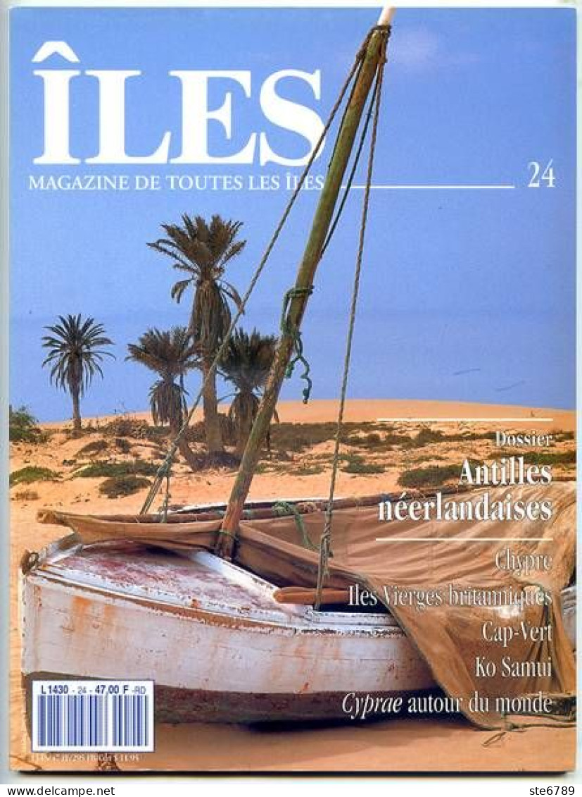 ILES MAGAZINE N° 24 Antilles Néerlandaises , Chypre , Cap Vert , Ko Samui , Iles Vierges Britanniques - Geography