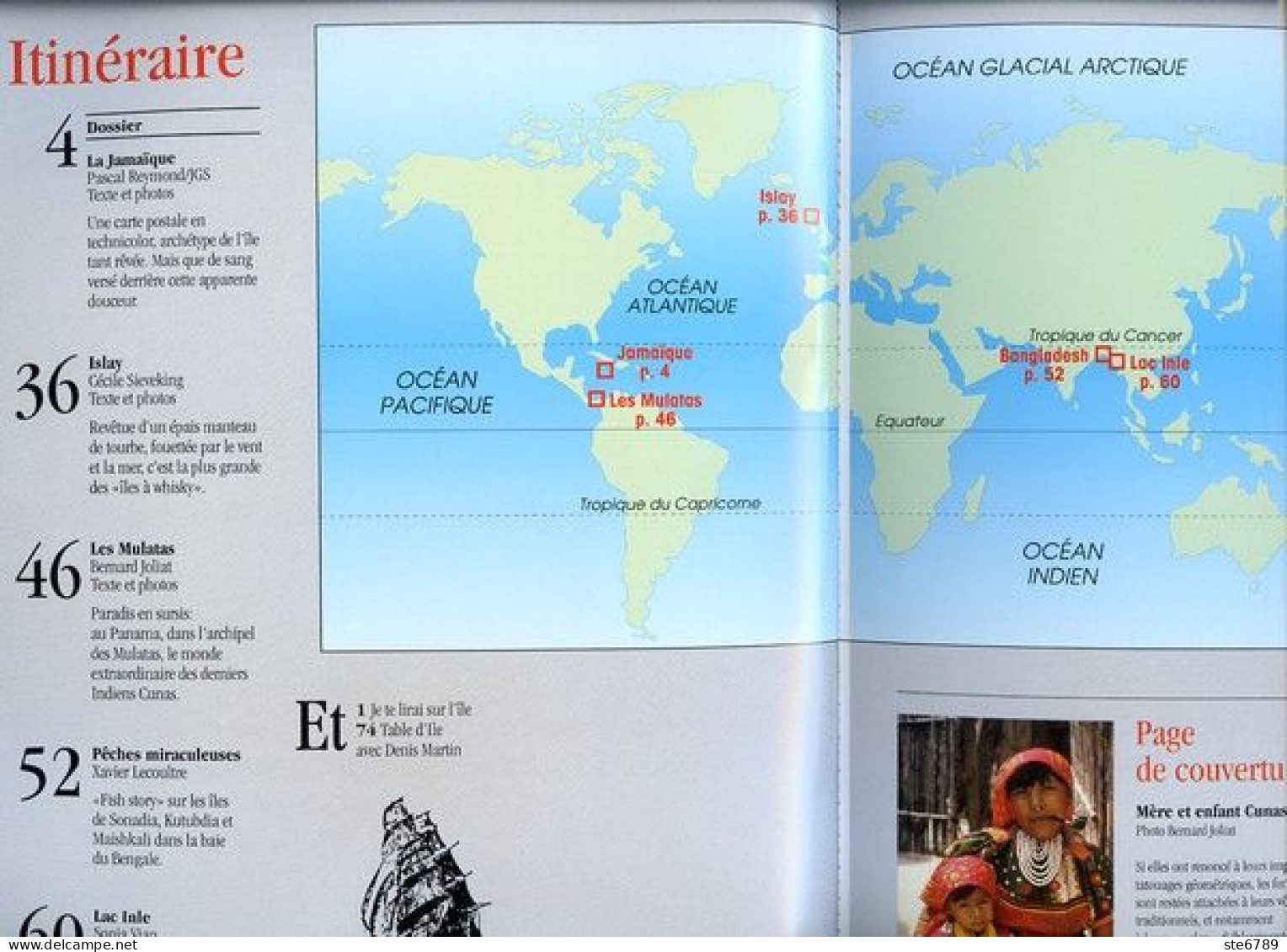 ILES MAGAZINE N° 20 La Jamaique , Islay , Bangladesh , Lac Inle - Geography