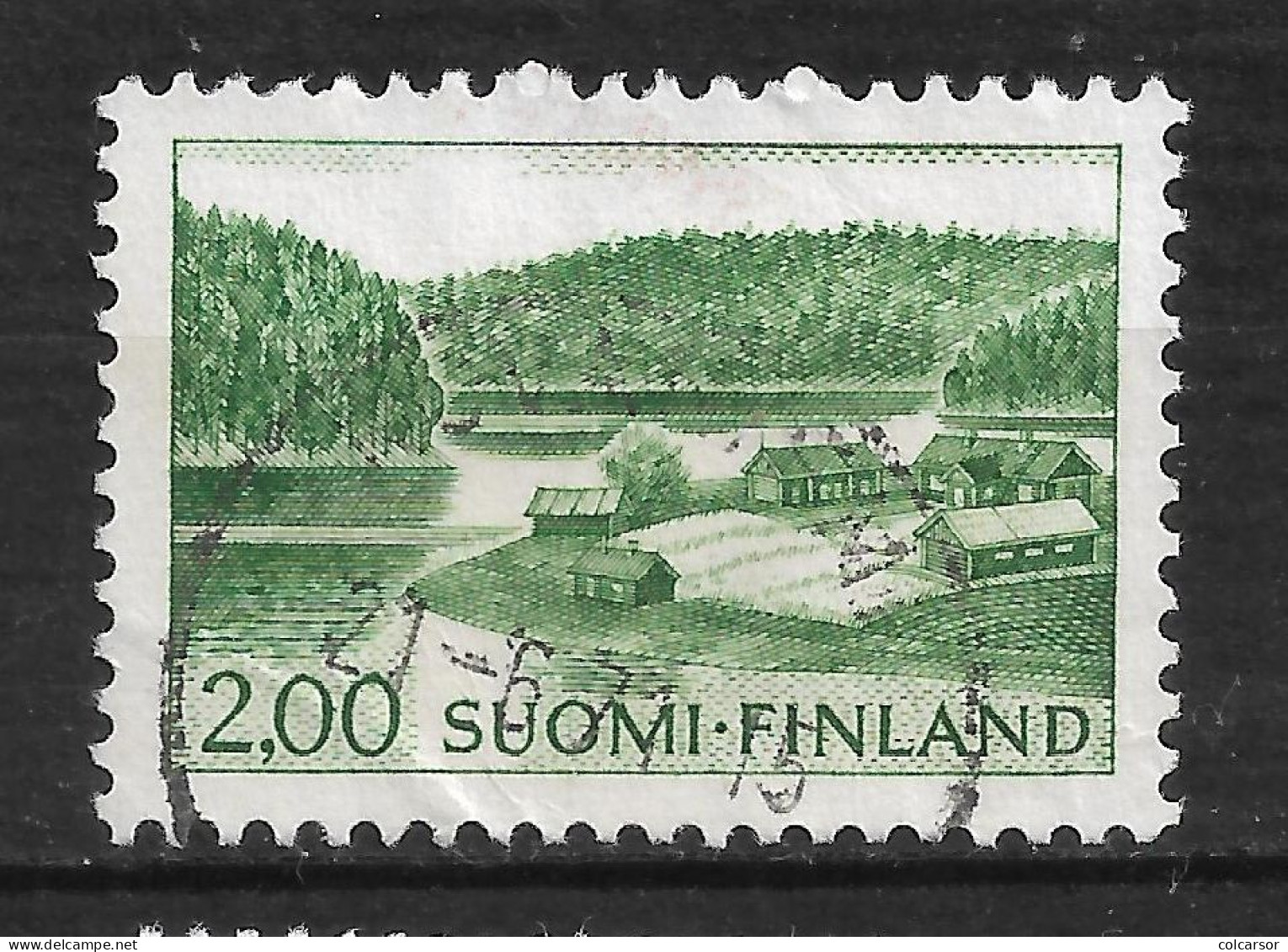FINLANDE  : N°  548  " MAISON DE CAMPAGNE " - Used Stamps