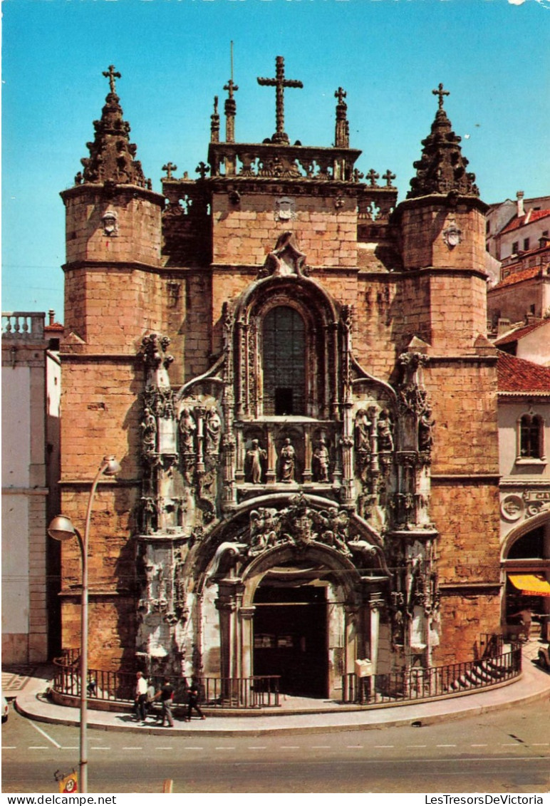 PORTUGAL - Coimbra - Portugal - Vue Sur L'église De S Gruz - Vue Générale - Animé - Carte Postale - Coimbra