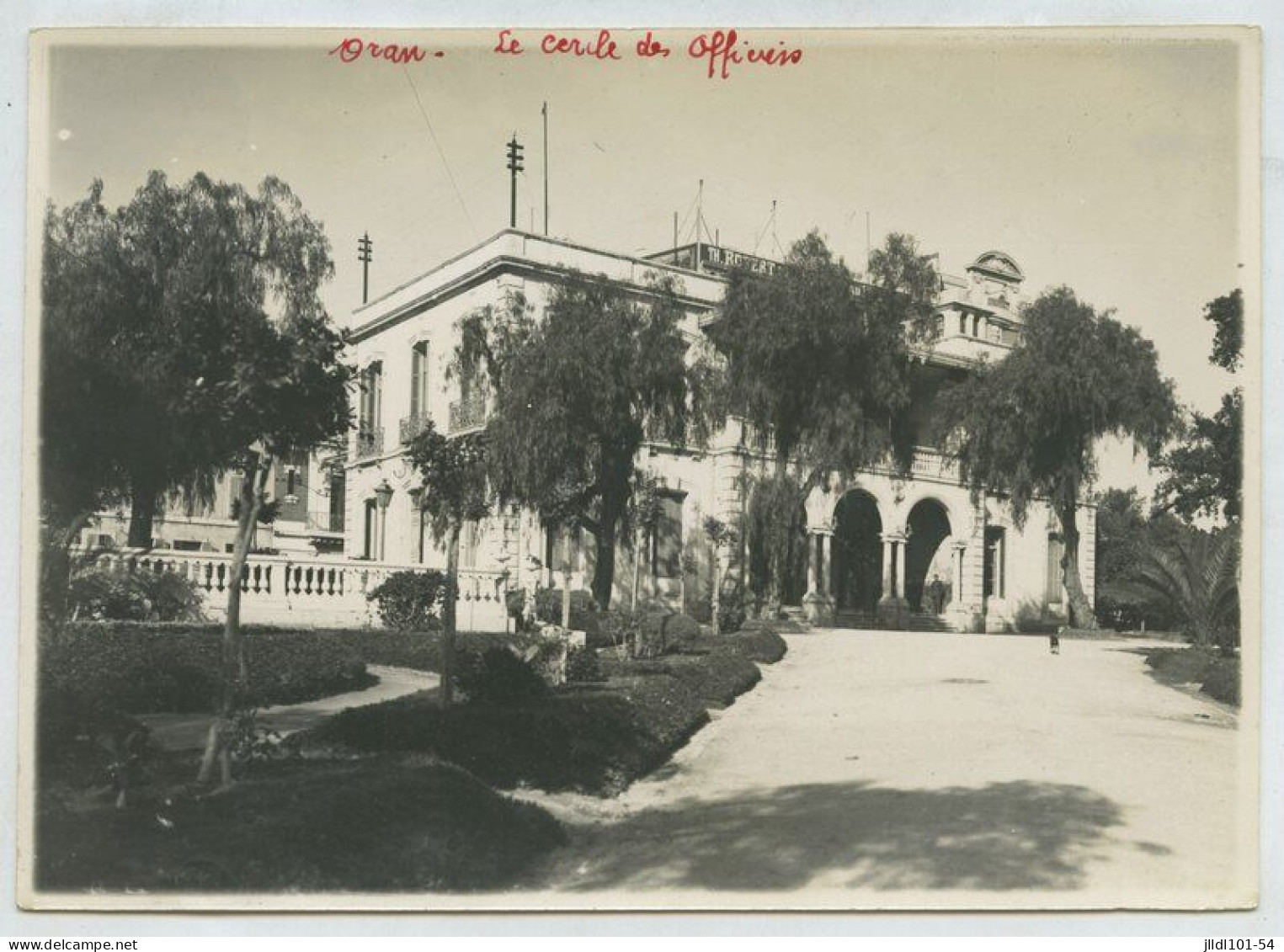 Oran, Le Cercle Des Officiers (lt8) - Oran