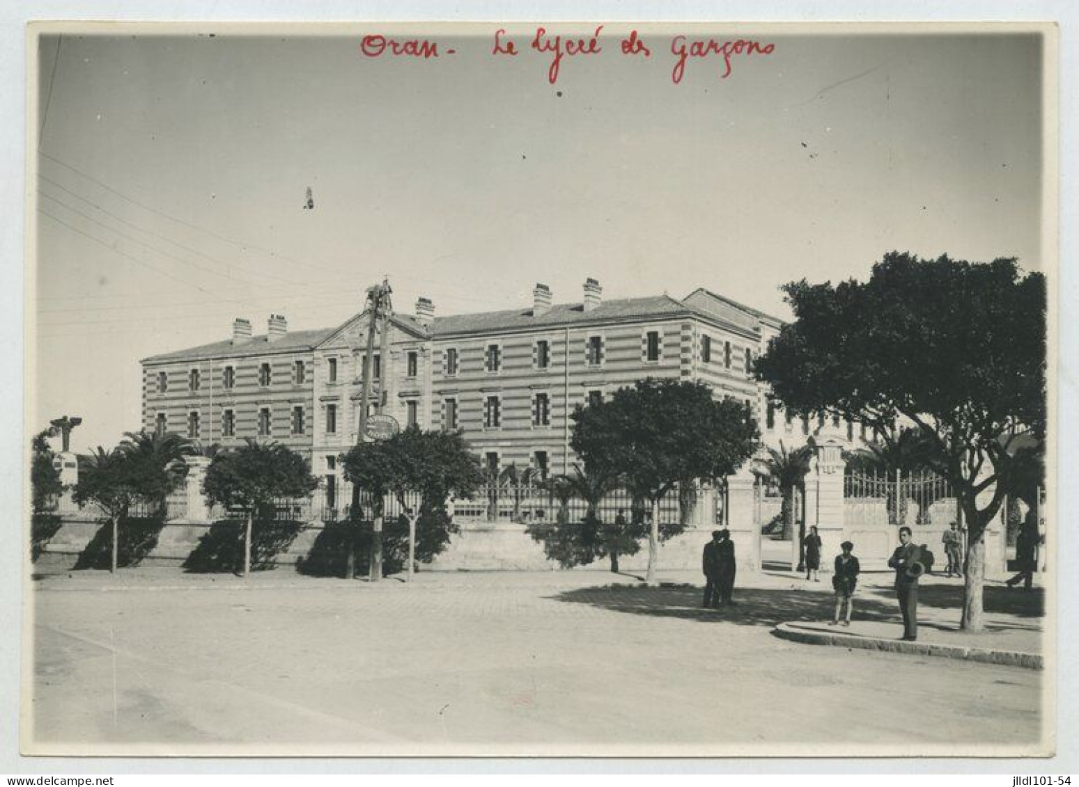 Oran, Le Lycée De Garçons (lt8) - Oran