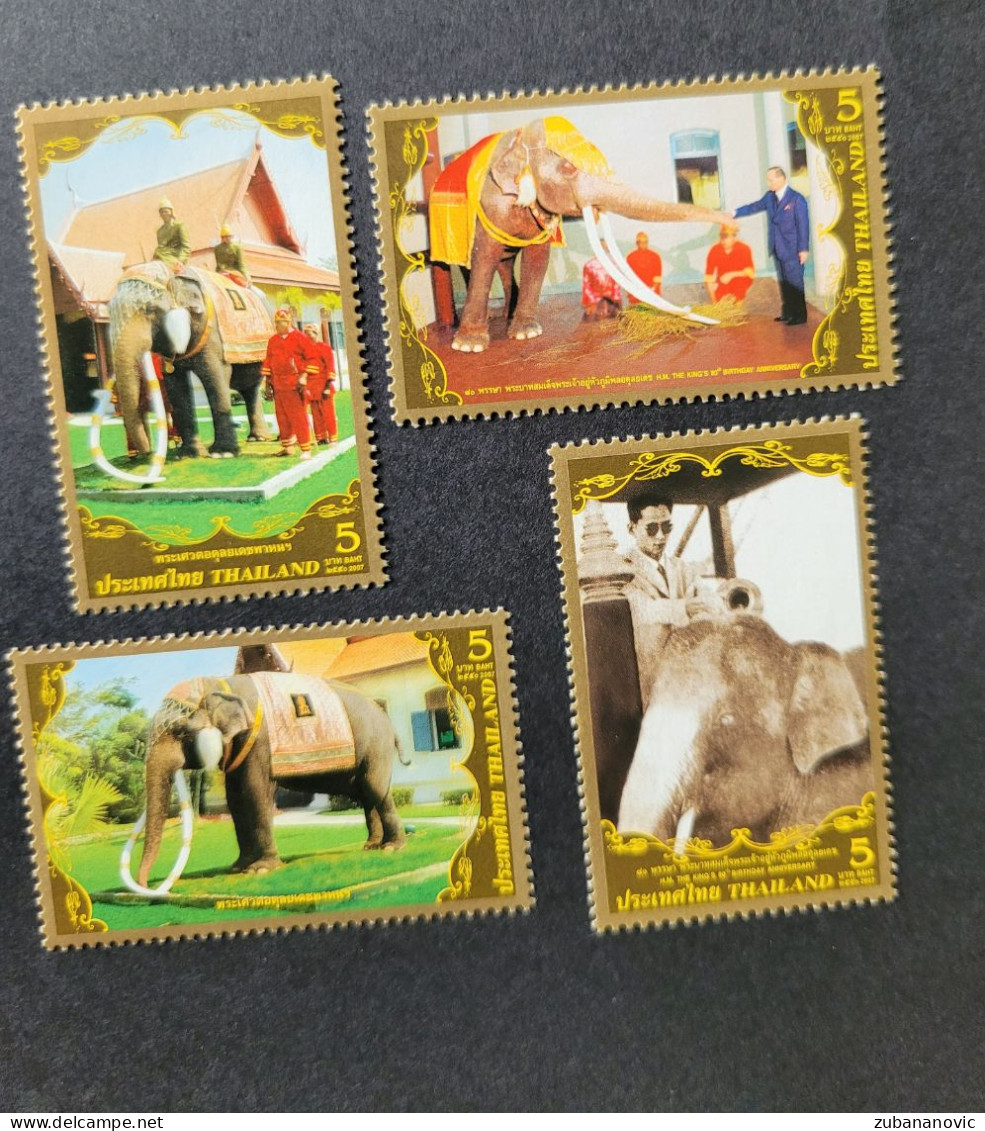 Thailand 2007 Elepants - Elefantes