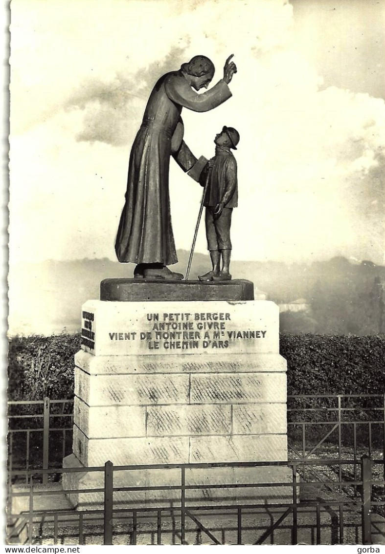 *CPSM - 01 - ARS - Le Monument De La Rencontre (Sculpteur CASTEX) - Ars-sur-Formans