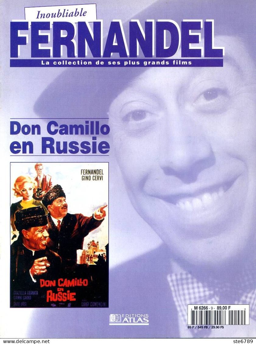 Inoubliable FERNANDEL Acteur Cinéma Film Don Camillo En Russie - Cinema