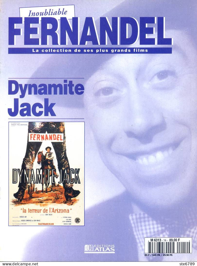 Inoubliable FERNANDEL Acteur Cinéma Film Dynamite Jack - Film