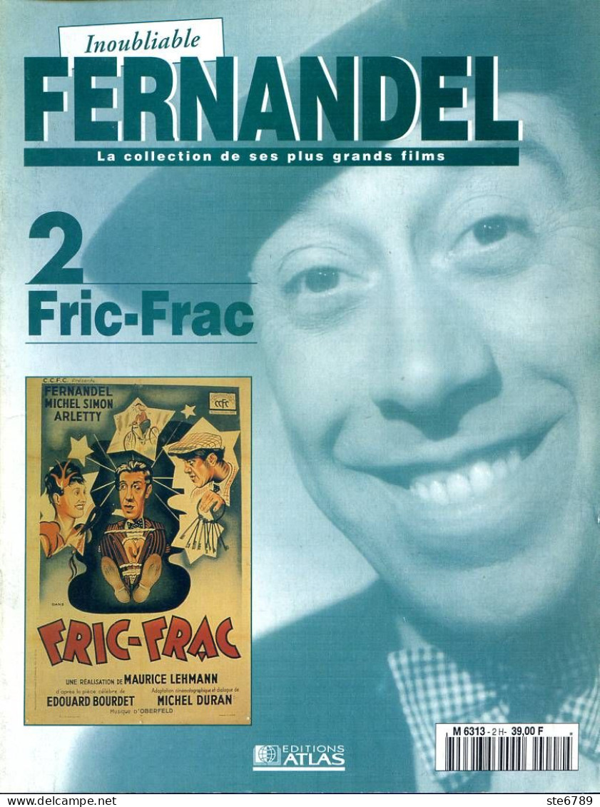 Inoubliable FERNANDEL Acteur Cinéma Film Fric Frac - Film