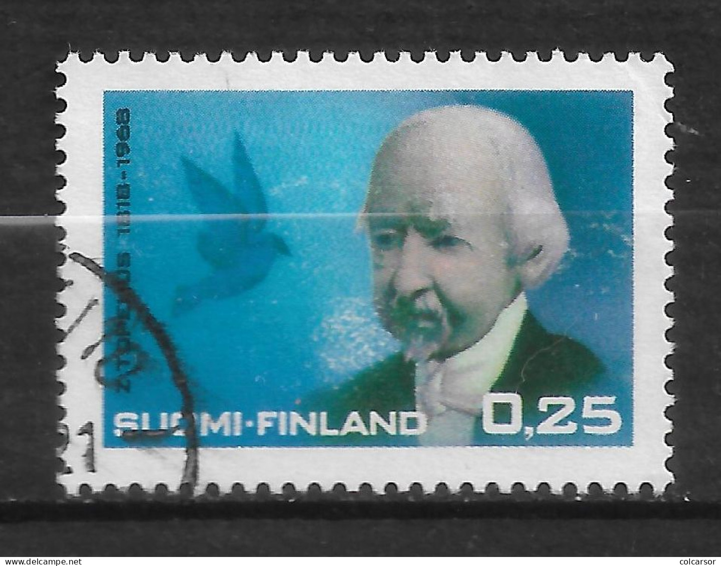 FINLANDE  : N°  606  " TOPELIUS " - Used Stamps