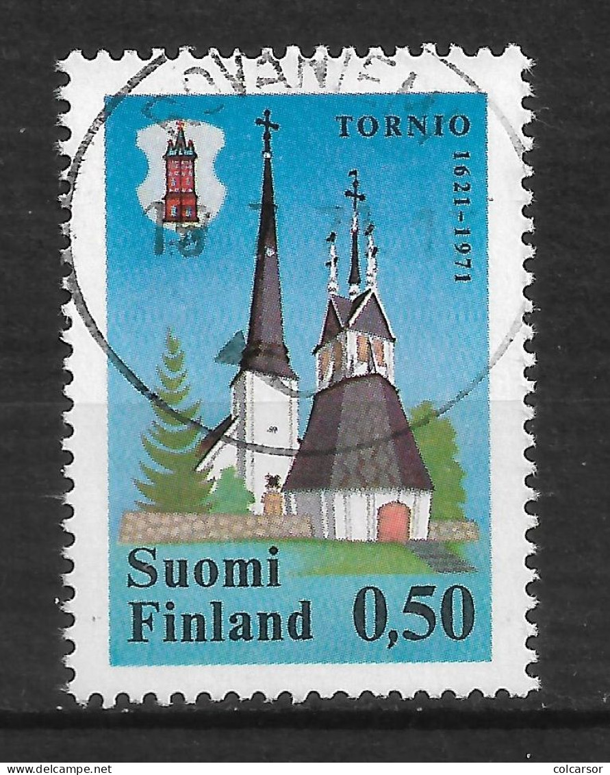 FINLANDE  : N°  655  " TORNIO " - Used Stamps