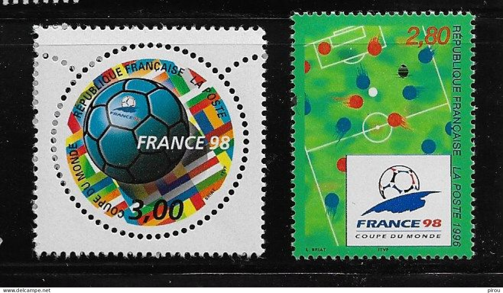 FRANCE  COUPE DU MONDE De FOOTBALL 1998 - 1998 – Frankrijk