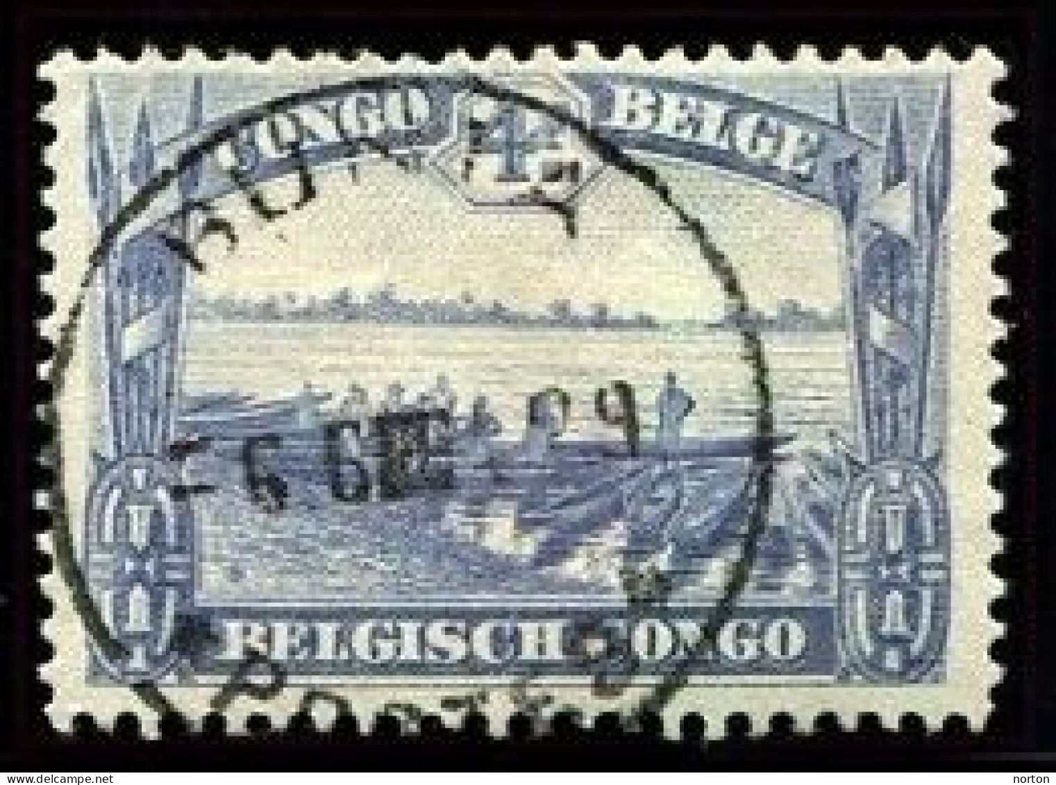 Congo Bunia Oblit. Keach 7A1-Dmyt/y Sur C.O.B. 180 Le 06/06/1939 - Gebraucht