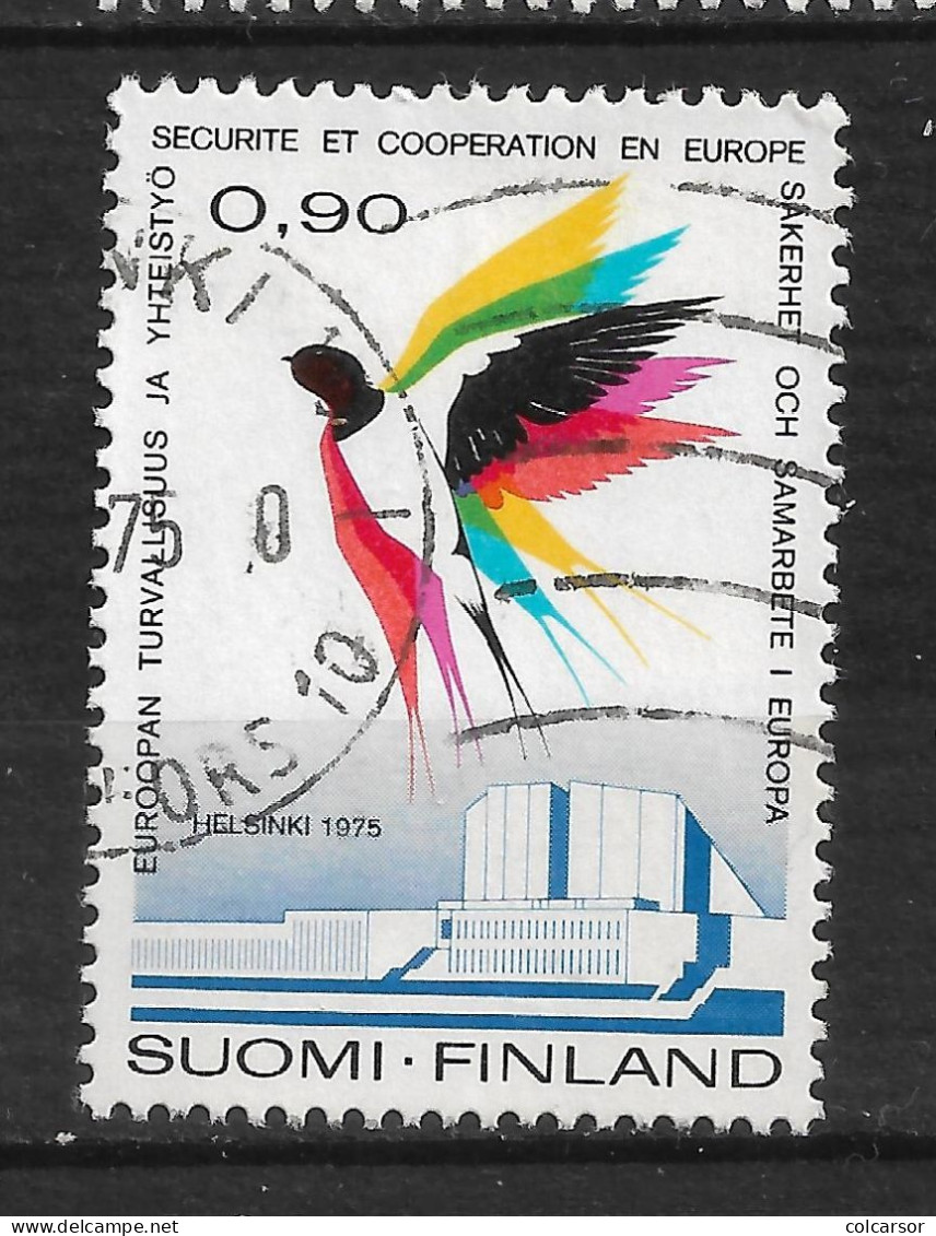 FINLANDE  : N°  734 " SÉCURITÉ EN EUROPE " - Used Stamps