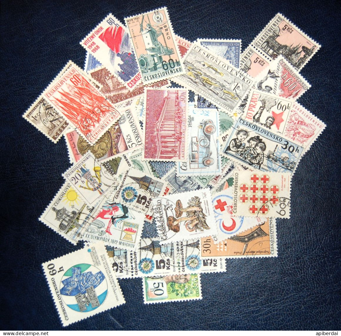 Tchecoslovaquie  Checoslovenko - Batch Of 50 Stamps Used - Otros & Sin Clasificación
