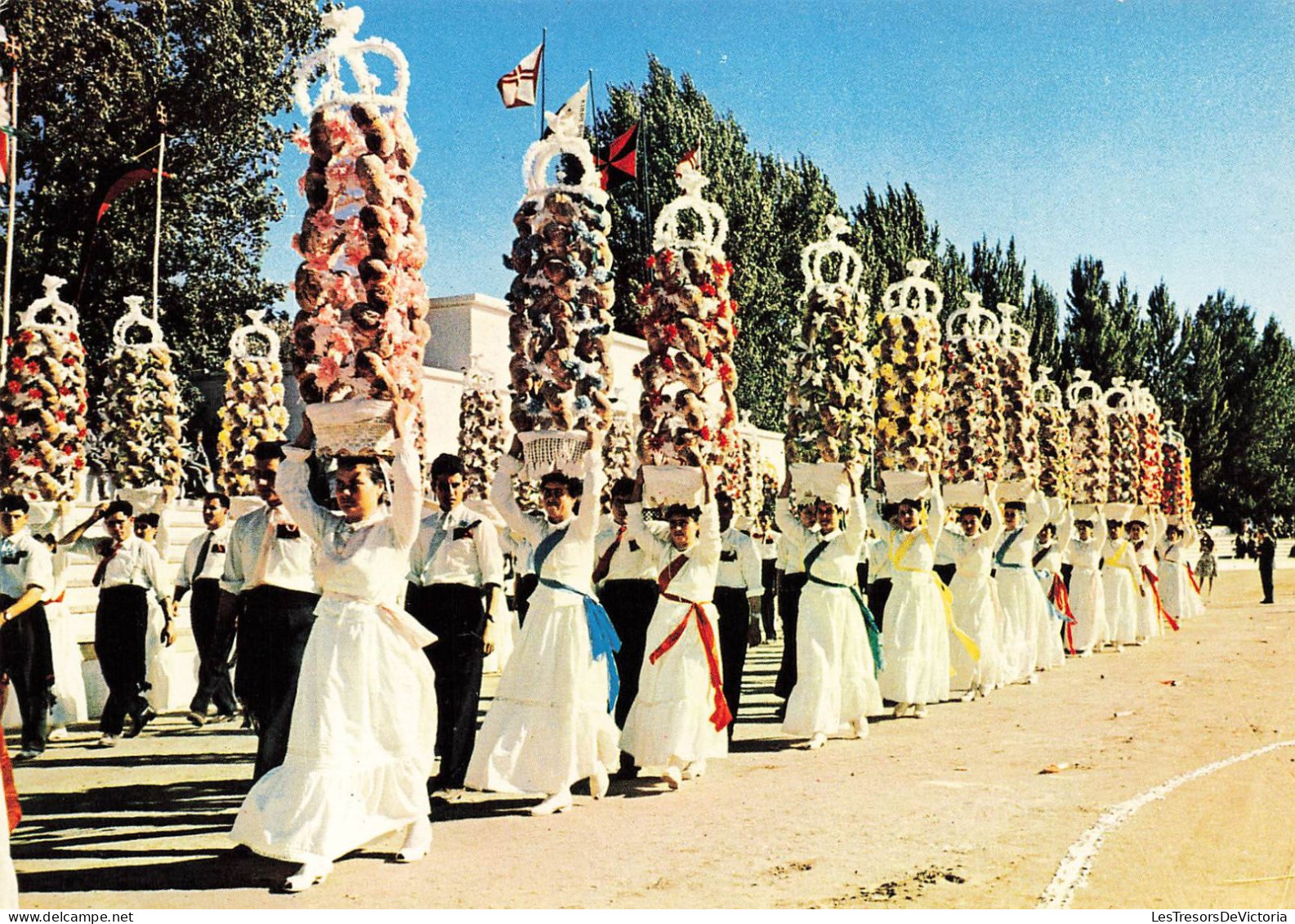 PORTUGAL - Tomar (Ribatojo - Portugal) - Fête Des Plateaux - Animé - Carte Postale - Santarem