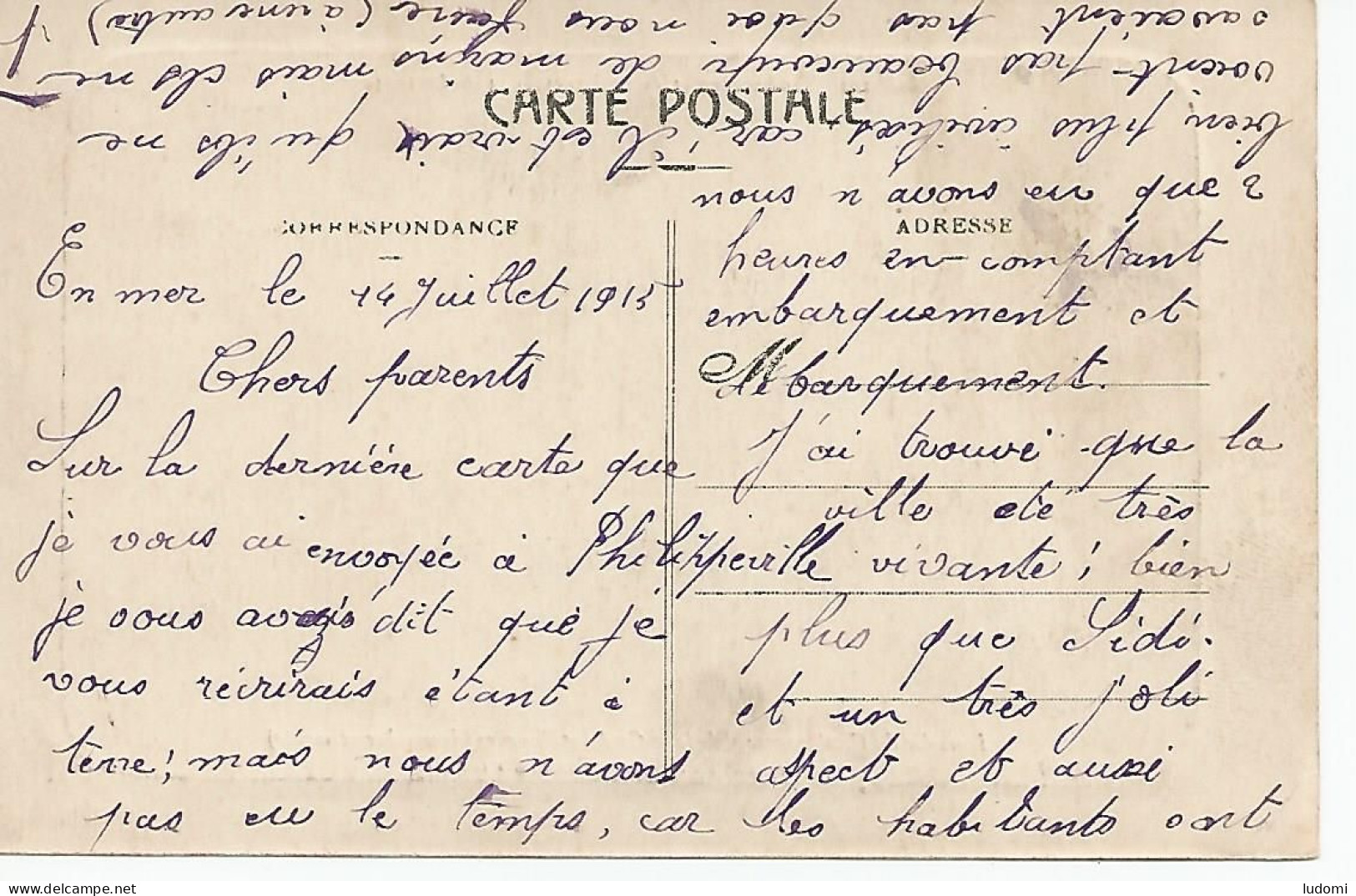 CPA 1914 BOMBARDEMENT DE PHILIPPEVILLE,Incendie Cantonnement 4e Cie,3e ZOUAVES Par Les Obus Du Croiseur Allemand  GOEBEN - Skikda (Philippeville)