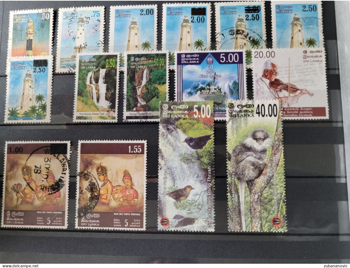 Sri Lanka 170 Stamps - Verzamelingen (zonder Album)