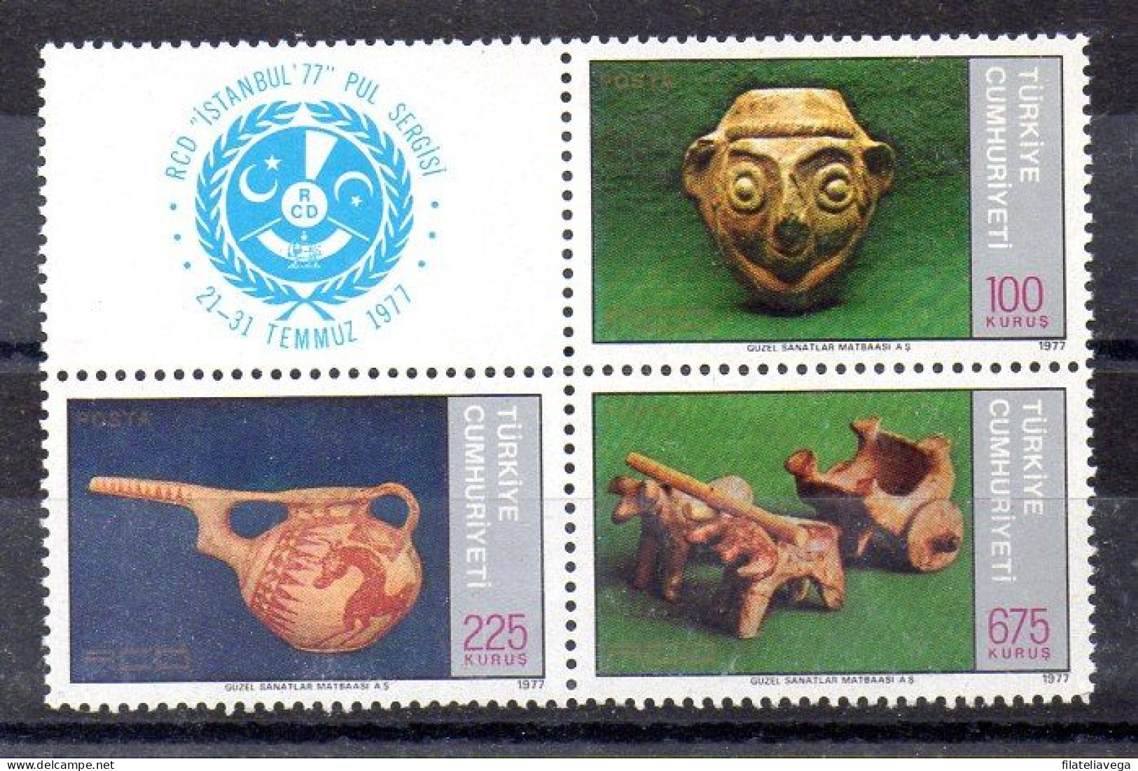 Turquía Serie Nº Yvert 2191/93 ** - Unused Stamps