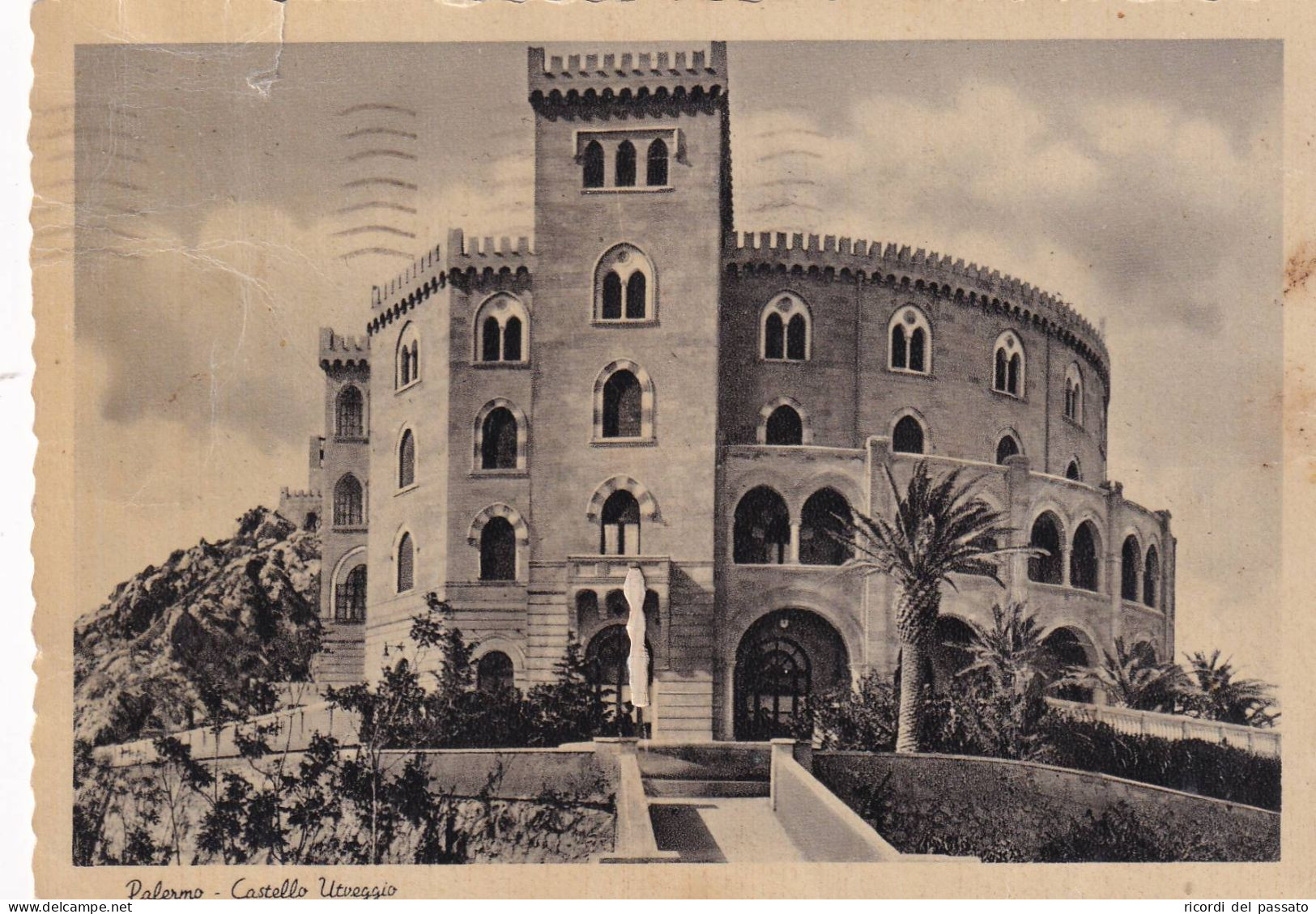 Cartolina Palermo - Castello Utveggio - Palermo