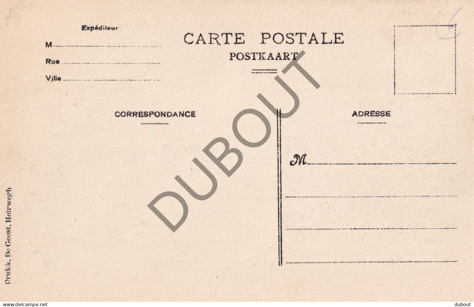Postkaart - Carte Postale - Zele - Dekenij - Kleur (C6041) - Zele