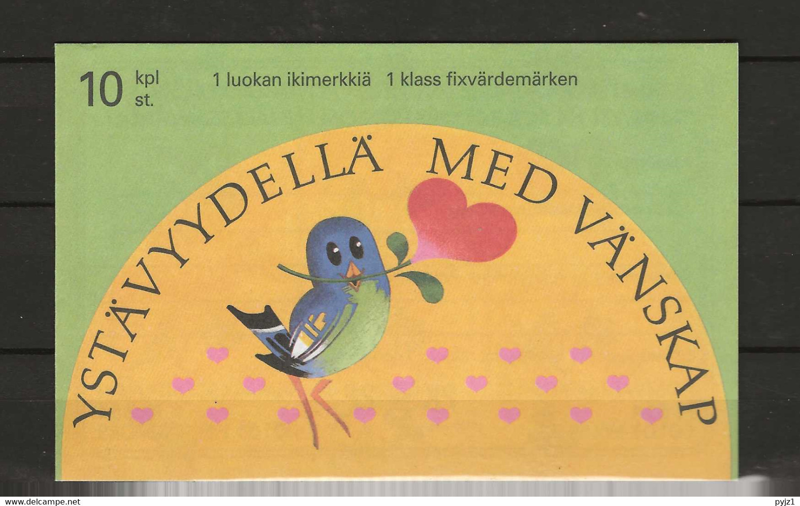 1993 MNH  Booklet, Finland Mi 1198, MH32 Postfris** - Cuadernillos