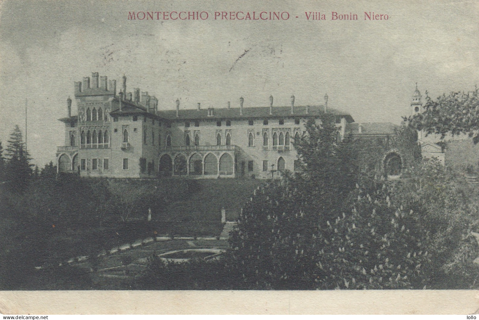 Veneto  -  Vicenza   -  Montecchio Precalcino  -  Villa Bonin Niero  -  F. Piccolo  -  Viagg  - Bella - Autres & Non Classés