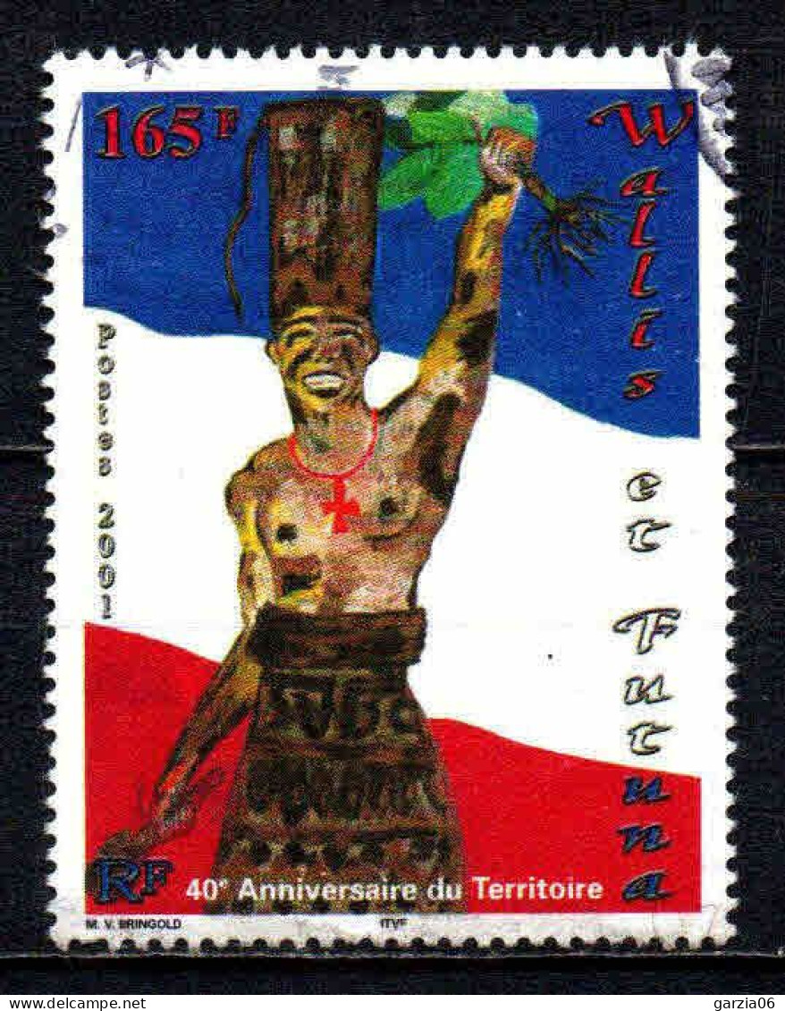 Wallis Et Futuna - 2001  - Anniversaire Du Territoire- N° 554 - Oblit - Used - Oblitérés