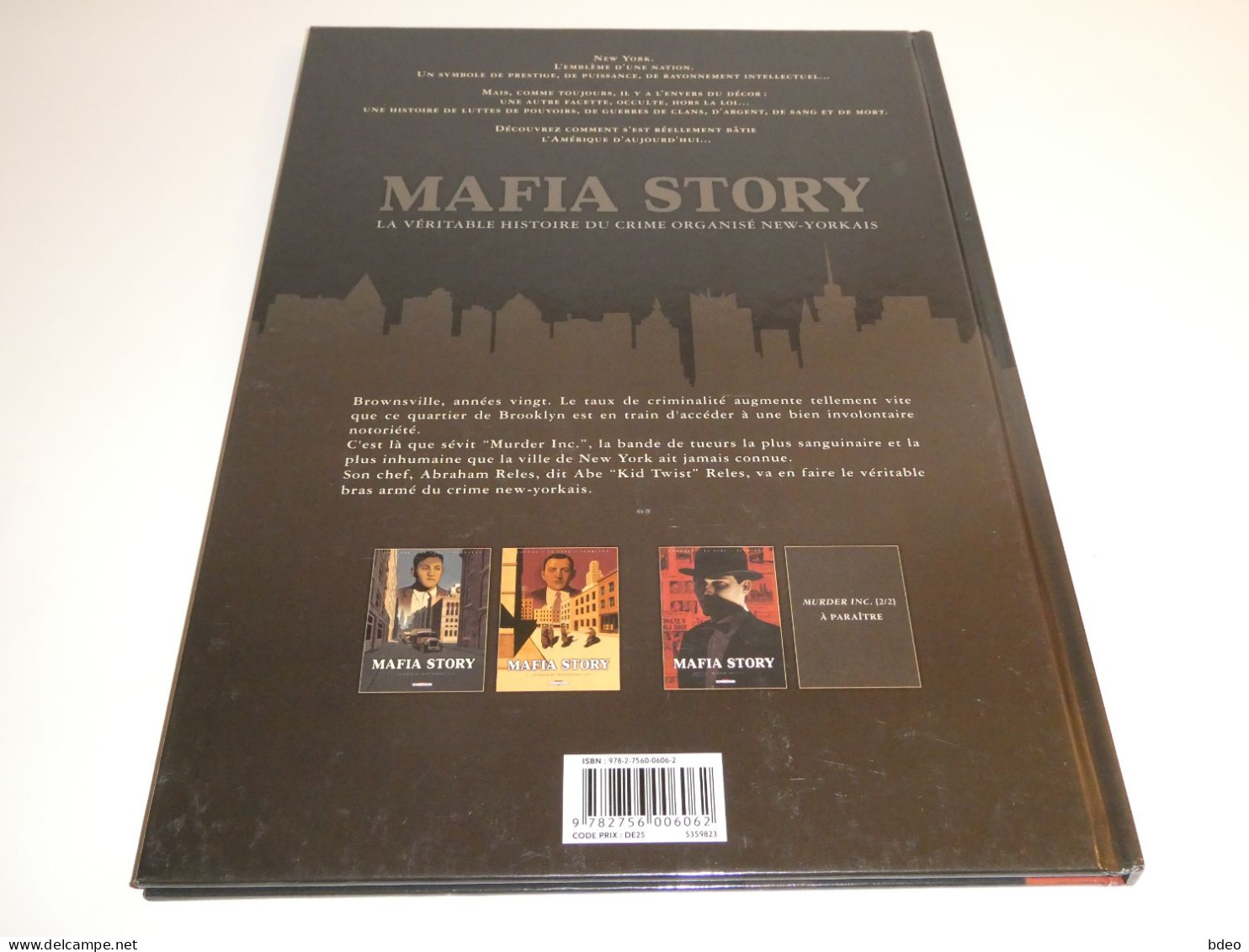 EO MAFIA STORY TOME 3 / TBE - Original Edition - French